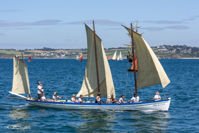 La yole de Bantry Fille de Loire, Douarnenez 2024