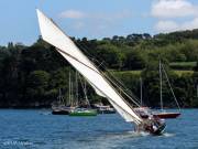 Le Pen Duick en virement de bord, Douarnenez 2024