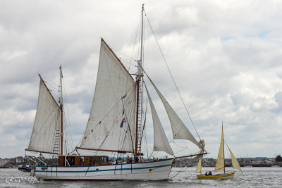 Le thonier Arawak, Route de l'amitié 2017