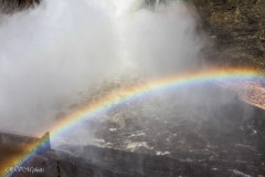 Arc en ciel, chute de Montmorency, Canada