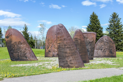 Monument à Jacques Cartier, Gaspé, Canada