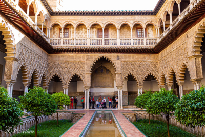 Alcazar royal, Séville, Espagne