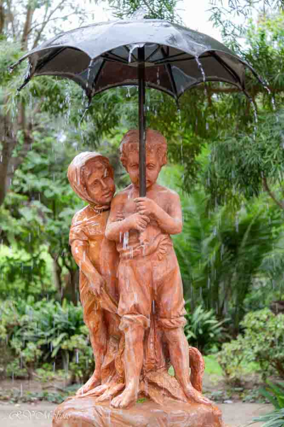 Les enfants, parc Genoves, Cadix, Espagne