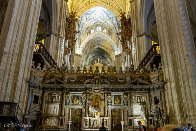 Cathédrale Santa Maria, Séville, Andalousie, Espagne