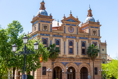 Capitania Général, pavillon Royal exposition 1929, Séville, Andalousie, Espagne