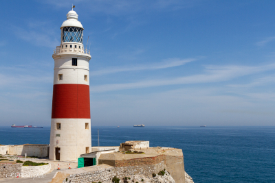 Phare du Point de l'Europe, Gibraltar, Espagne