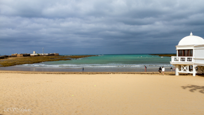 Playa de la Caleta, Cadix, Espagne
