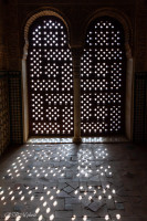 Moucharabier, palais de l'Alhambra - Grenade