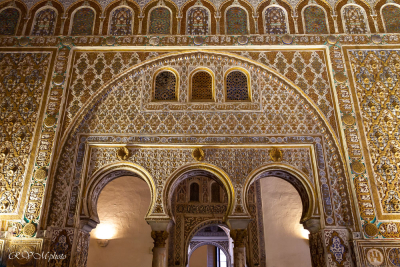 Alcazar royal, Séville, Andalousie, Espagne