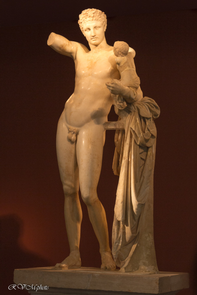 Hermes de Praxiteles, Grèce