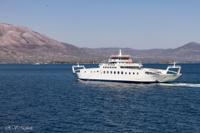 Traversier Eretria-Scala Oropou, Grèce