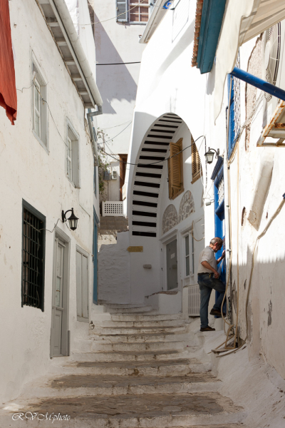 Rue à Hydra, Grèce