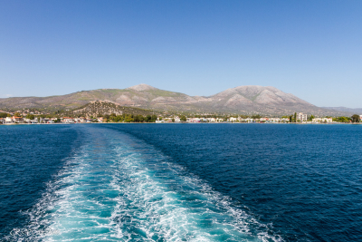 de Eretria vers Scala Oropou, Grèce