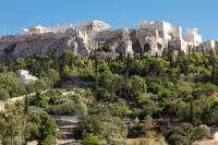 Acropole vu de l'Agora