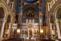Intérieur de la cathédrale d'Athènes
