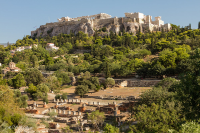 L'Acropole et l'Agora, Athènes, Grèce