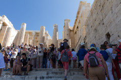 Foule à l'Acropole ?