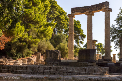 Philippéion à Olympie, Grèce