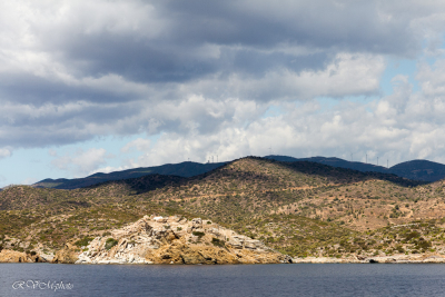 Dans le golfe Saronique, Grèce