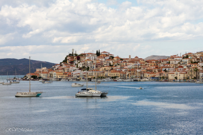 Ville de Poros, Grèce