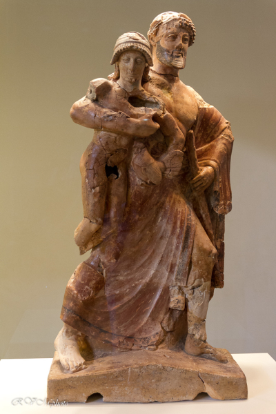 Zeus enlève Ganymède, Grèce