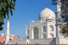 Le Taj Mahal à l'aube, Agra