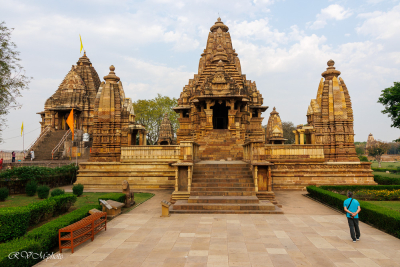 Temples de Khajuraho, du 10e et 11e siècle, Inde du nord
