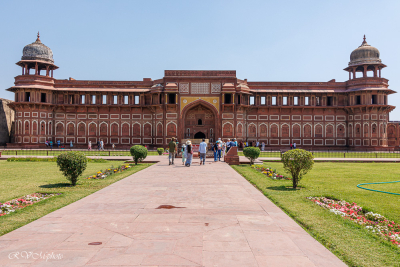 Le Fort Rouge à Agra, Inde du nord