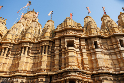 Temple Jaïn à Jaisalmer, Inde du nord
