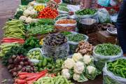 Etal de légumes frais, Jaisalmer