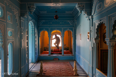 Le City Palace, palais de Maharajah, Udaipur, Inde du nord