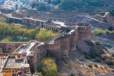 Remparts du fort de Meranghar, Jodhpur