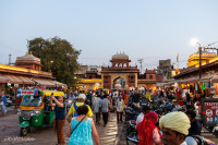 Dans le bazar à la tombée de la nuit, Jodhpur