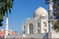Le Taj Mahal à l'aube, Agra