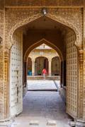 Entrée d'un haveli ou petit palais, Jaisalmer