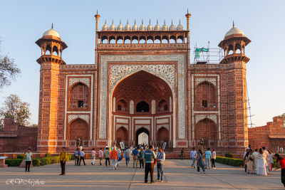 Porte d'entrée vers le Taj Mahal, Agra