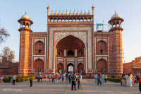Porte d'entrée vers le Taj Mahal, Agra