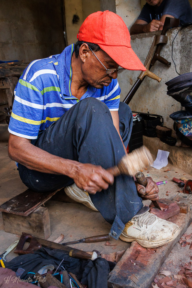 Sculpteur sur bois Zafimaniry