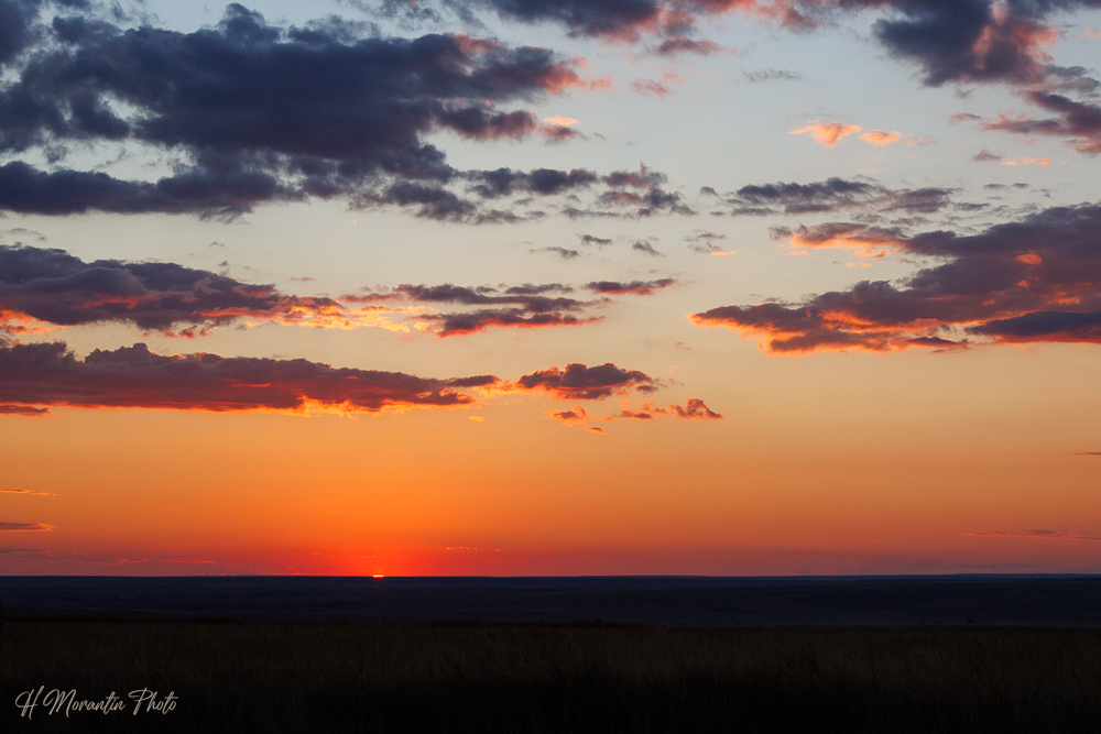 Coucher de soleil vers Ranohira