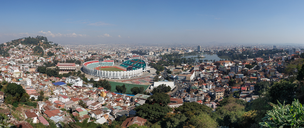 Vue panoramique de Tananarive