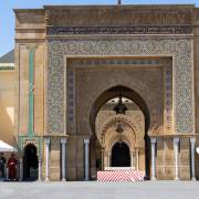 Entrée du palais royal, Rabat