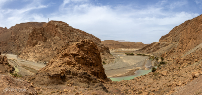 Oued, Moyen Atlas, Maroc