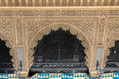 Détail du Mausolée Mohammed V, Rabat, Maroc