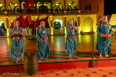 Spectacle et Fantasia, Marrakech, Maroc
