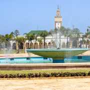 Fontaine devant le palais royal, Rabat