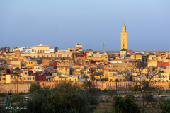 Tôt le matin, vue de Meknes