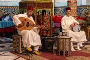 Musiciens, soirée marocaine, Marakech