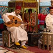 Musiciens, soirée marocaine, Marakech