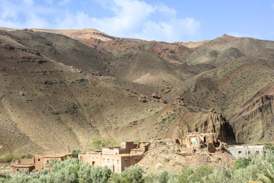 Montagne du Haut Atlas, Maroc