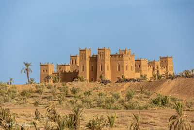 Ksar (kasbah), Haut Atlas, Maroc